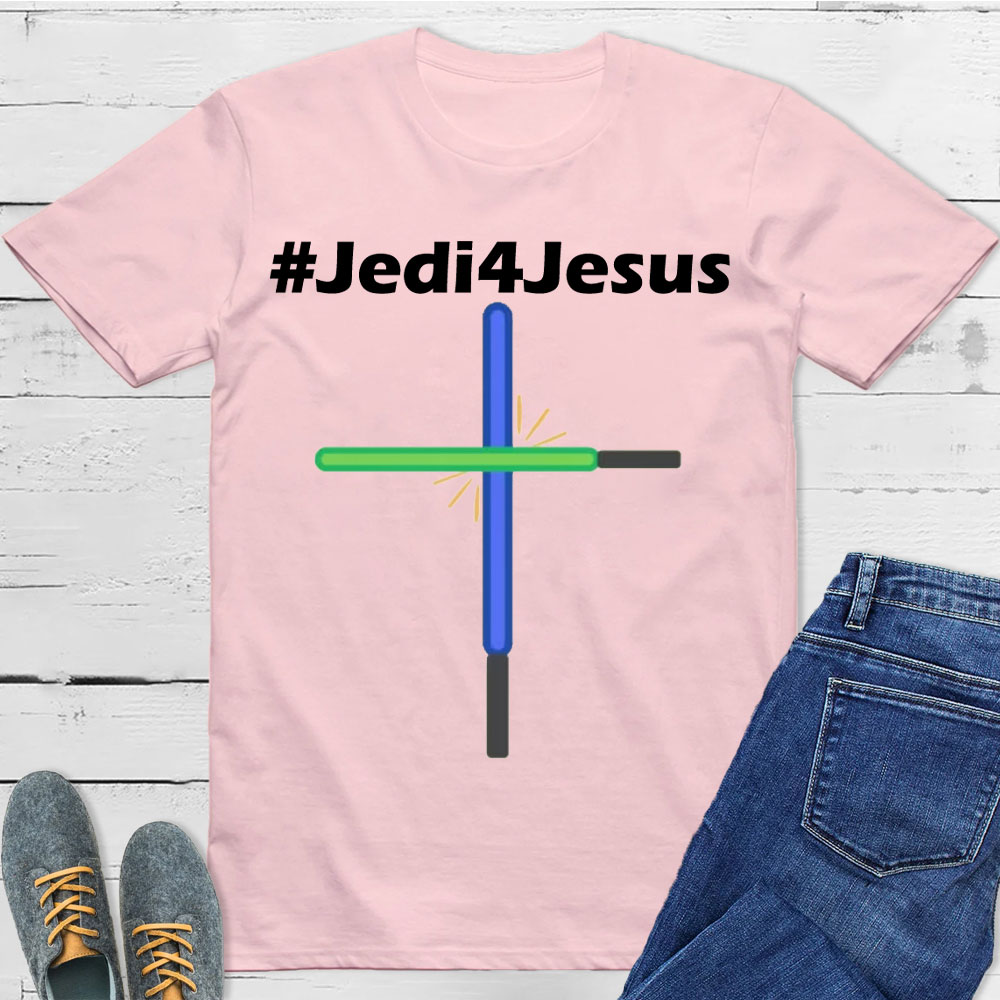 Jedi For Jesus Christian T shirt