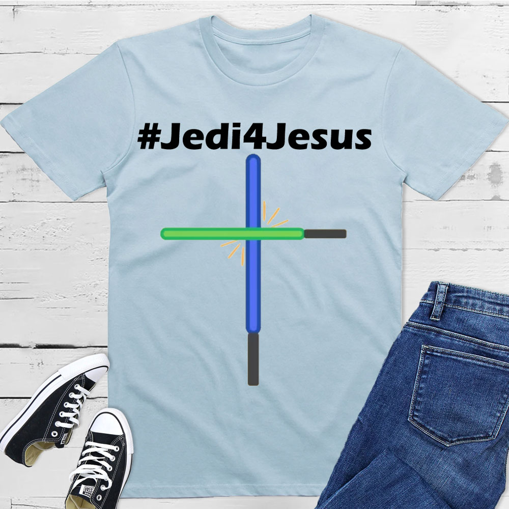 Jedi For Jesus Christian T shirt