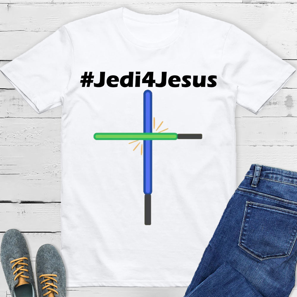 Jedi For Jesus Christian T shirt