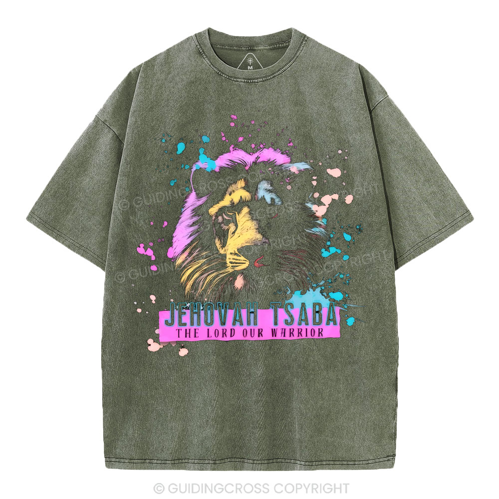 Jehovah Christian Washed T-Shirt