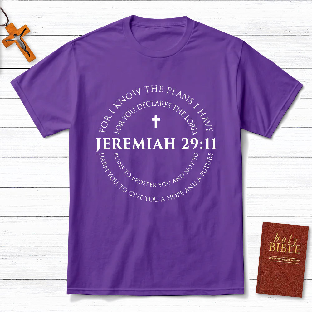 Jeremiah 29:11 Christian T-Shirt