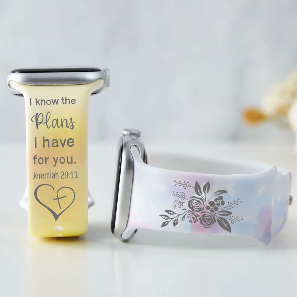 Jeremiah 29:11 I Know The Plans I Have For You Tie Dye Christian Watch Band