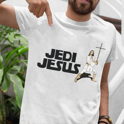 Jesus Fighting Christian T-Shirt