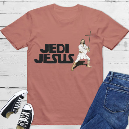Jesus Fighting Christian T-Shirt
