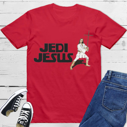 Jesus Fighting Christian T-Shirt