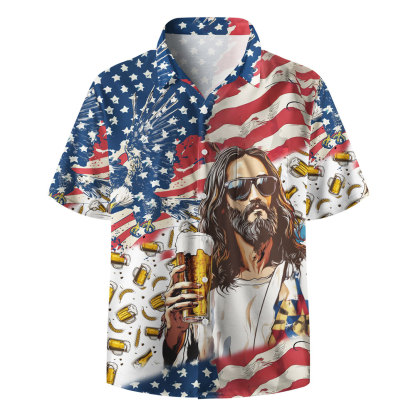 Jesus Always Win Christian Hawaiian Shirt 
