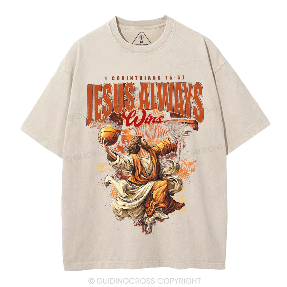 New-Sample Christian Washed T-Shirt Sale - GuidingCross