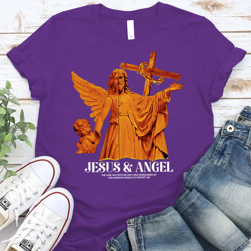 Jesus And Angel Christian T-Shirt