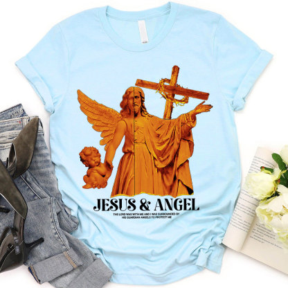 Jesus And Angel Christian T-Shirt