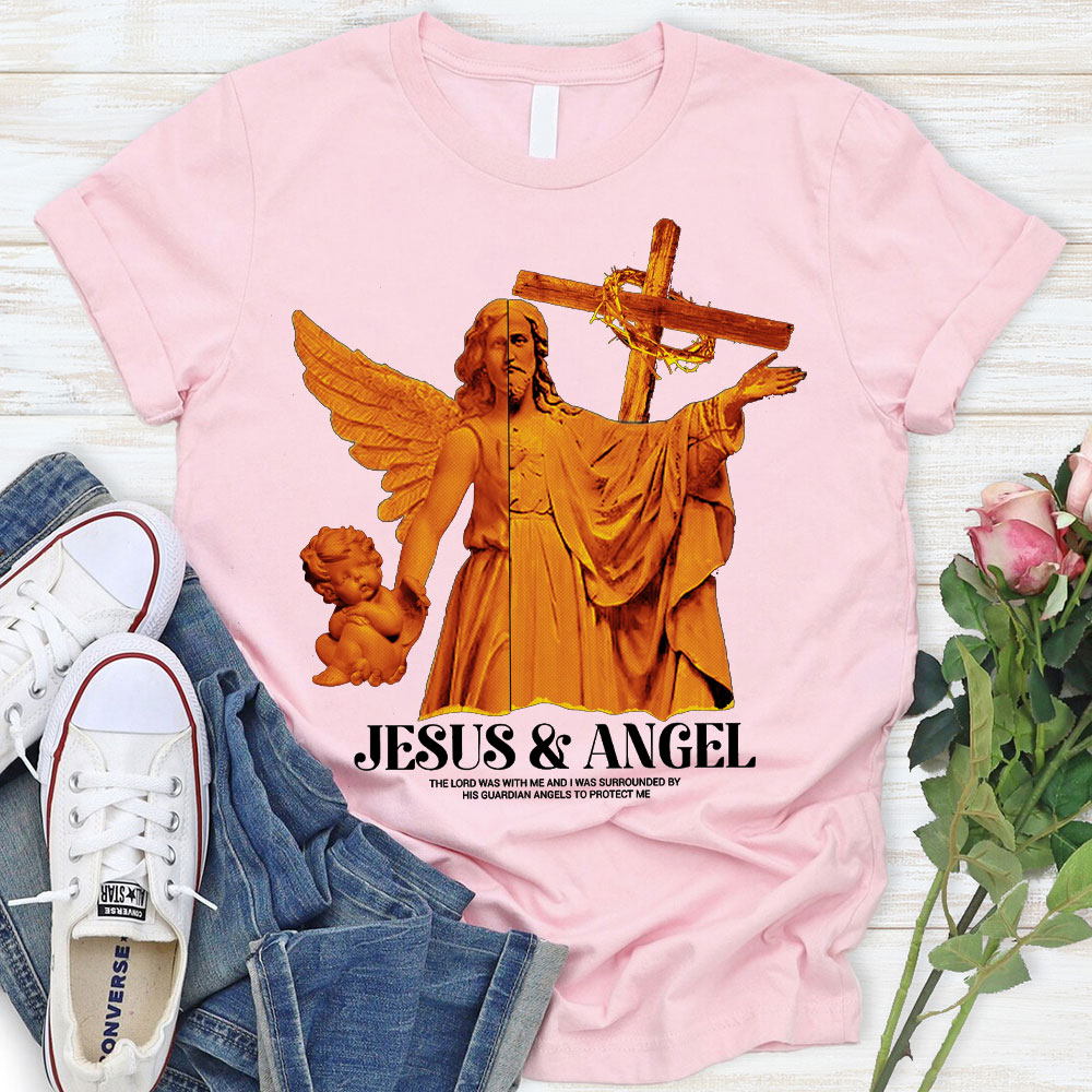 Jesus And Angel Christian T-Shirt
