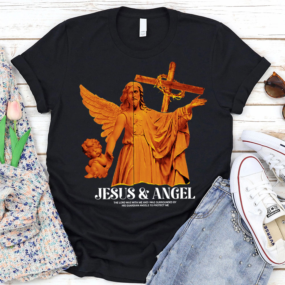 Jesus And Angel Christian T-Shirt