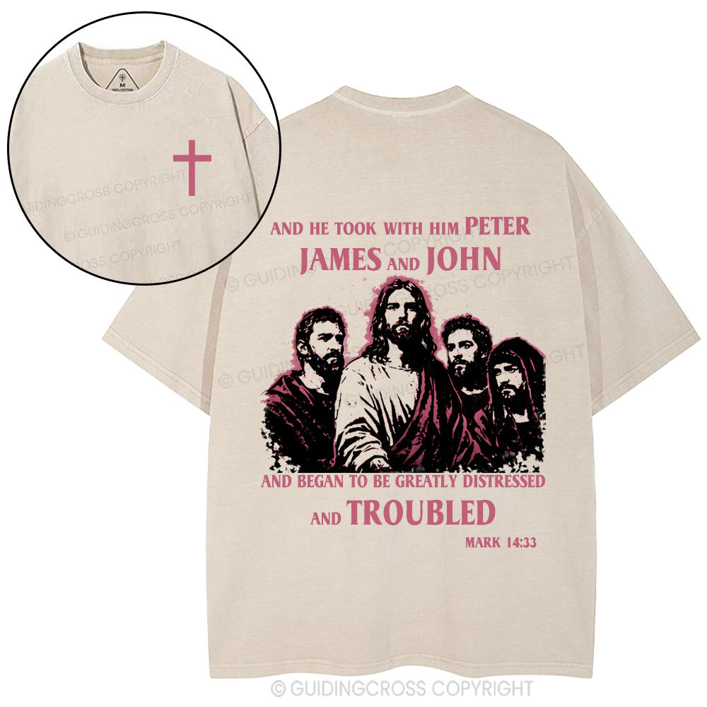 New-Sample Christian Washed T-Shirt Sale - GuidingCross