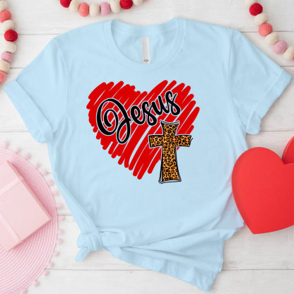 Jesus And Love Christian T-Shirt