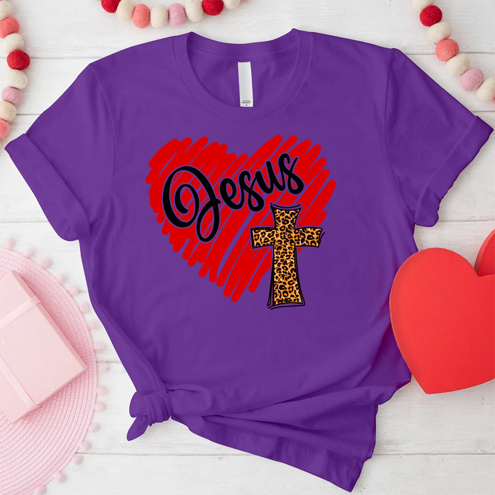Jesus And Love Christian T-Shirt