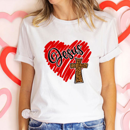 Jesus And Love Christian T-Shirt
