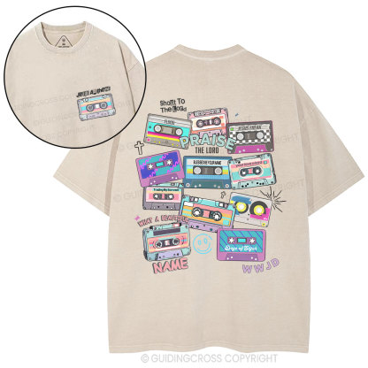 Jesus Anthems Christian Washed T-Shirt