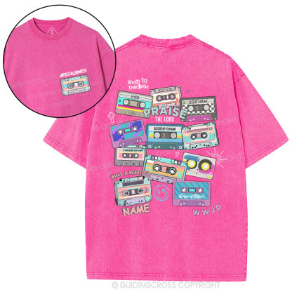 Jesus Anthems Christian Washed T-Shirt