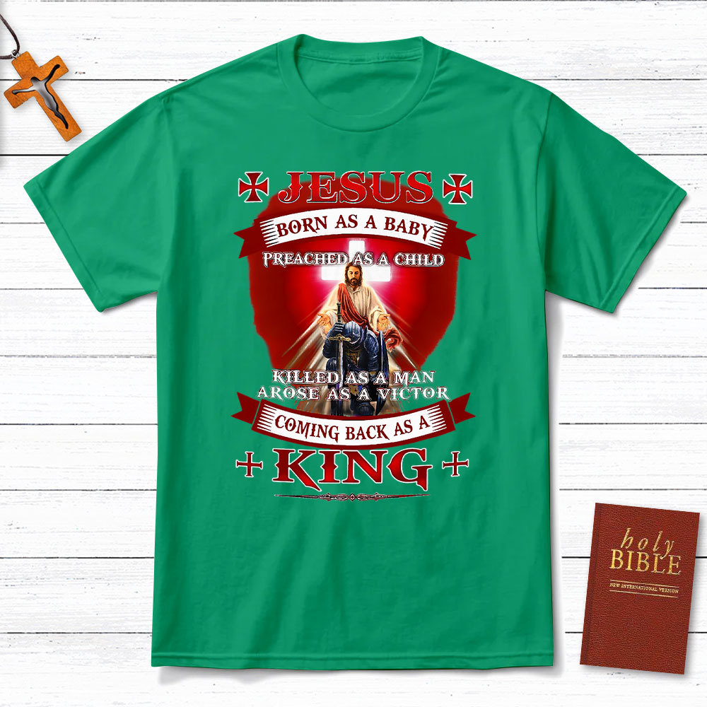 Jesus Born As A Baby Christian T-Shirt