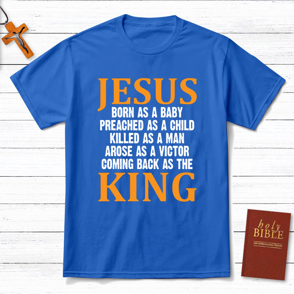 Jesus Born As A Baby Christian T-Shirt
