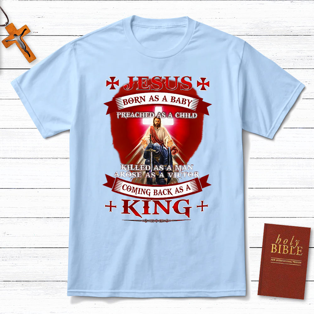 Jesus Born As A Baby Christian T-Shirt