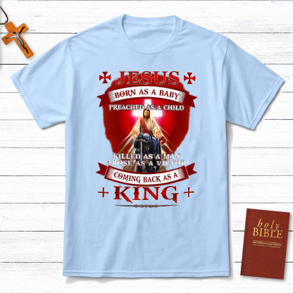 Jesus Born As A Baby Christian T-Shirt