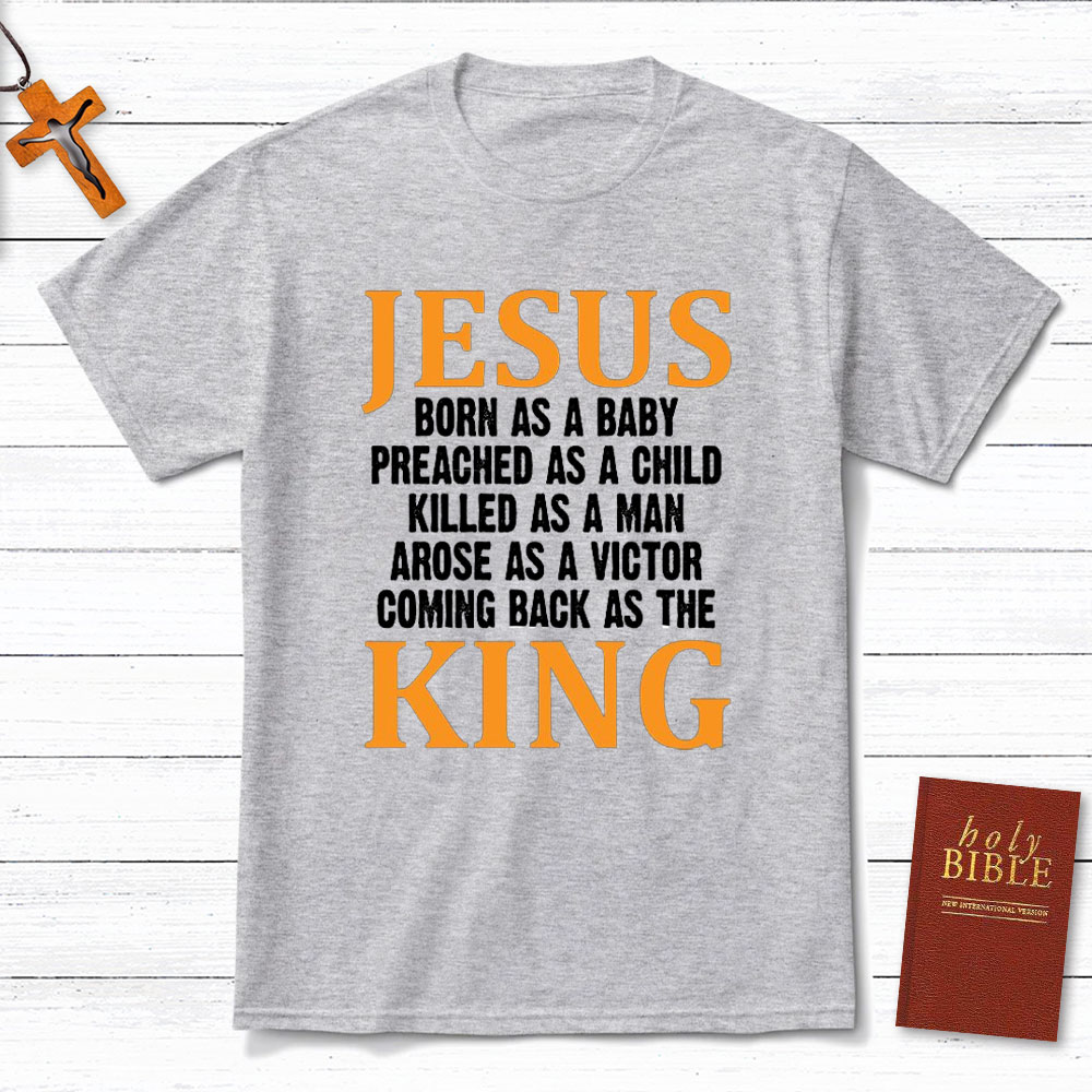 Jesus Born As A Baby Christian T-Shirt