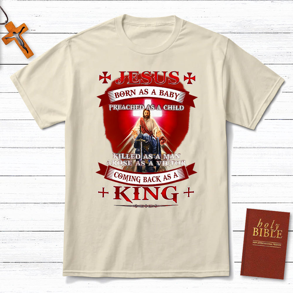 Jesus Born As A Baby Christian T-Shirt