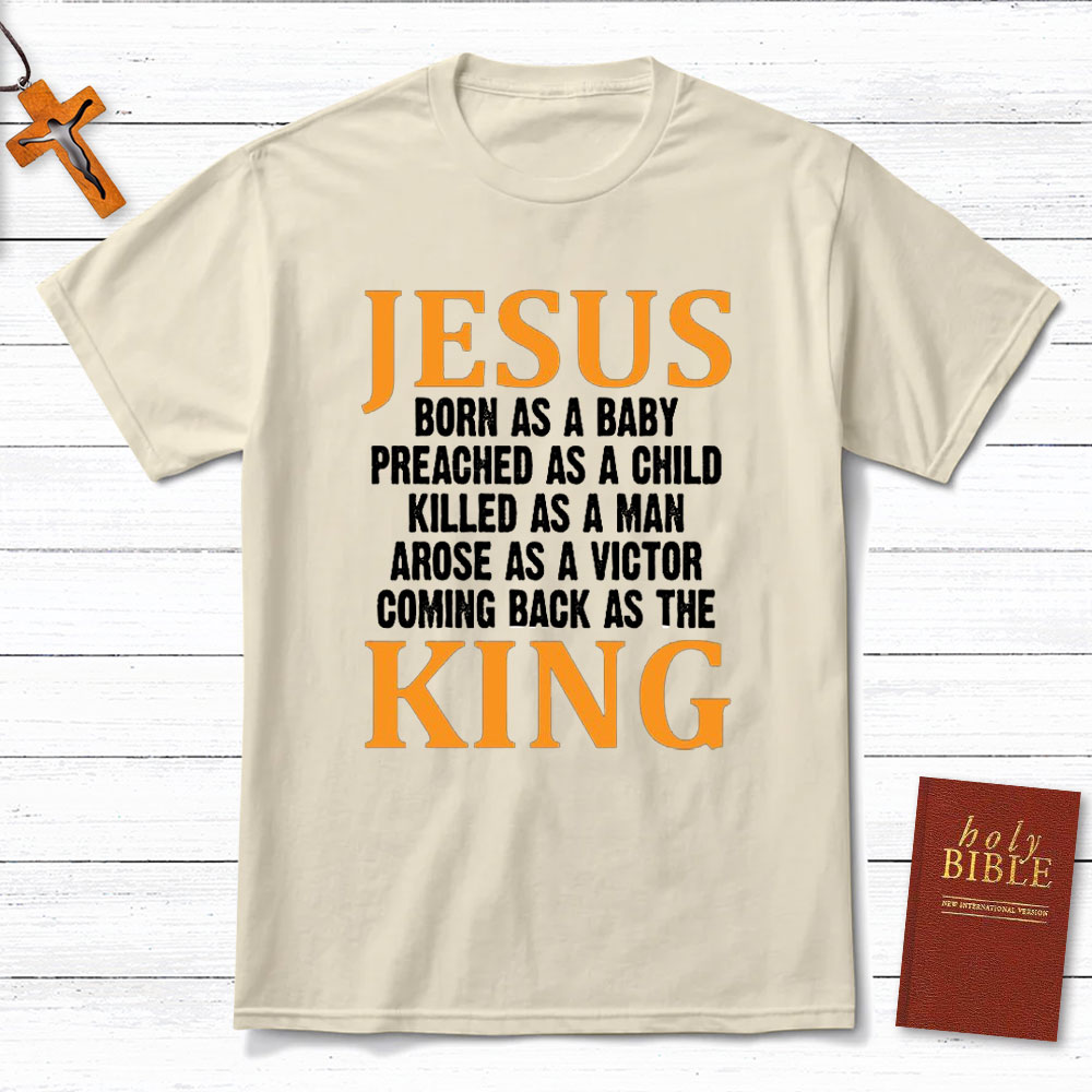 Jesus Born As A Baby Christian T-Shirt
