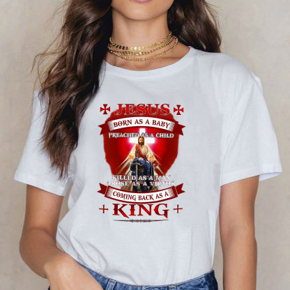 Jesus Born As A Baby Christian T-Shirt
