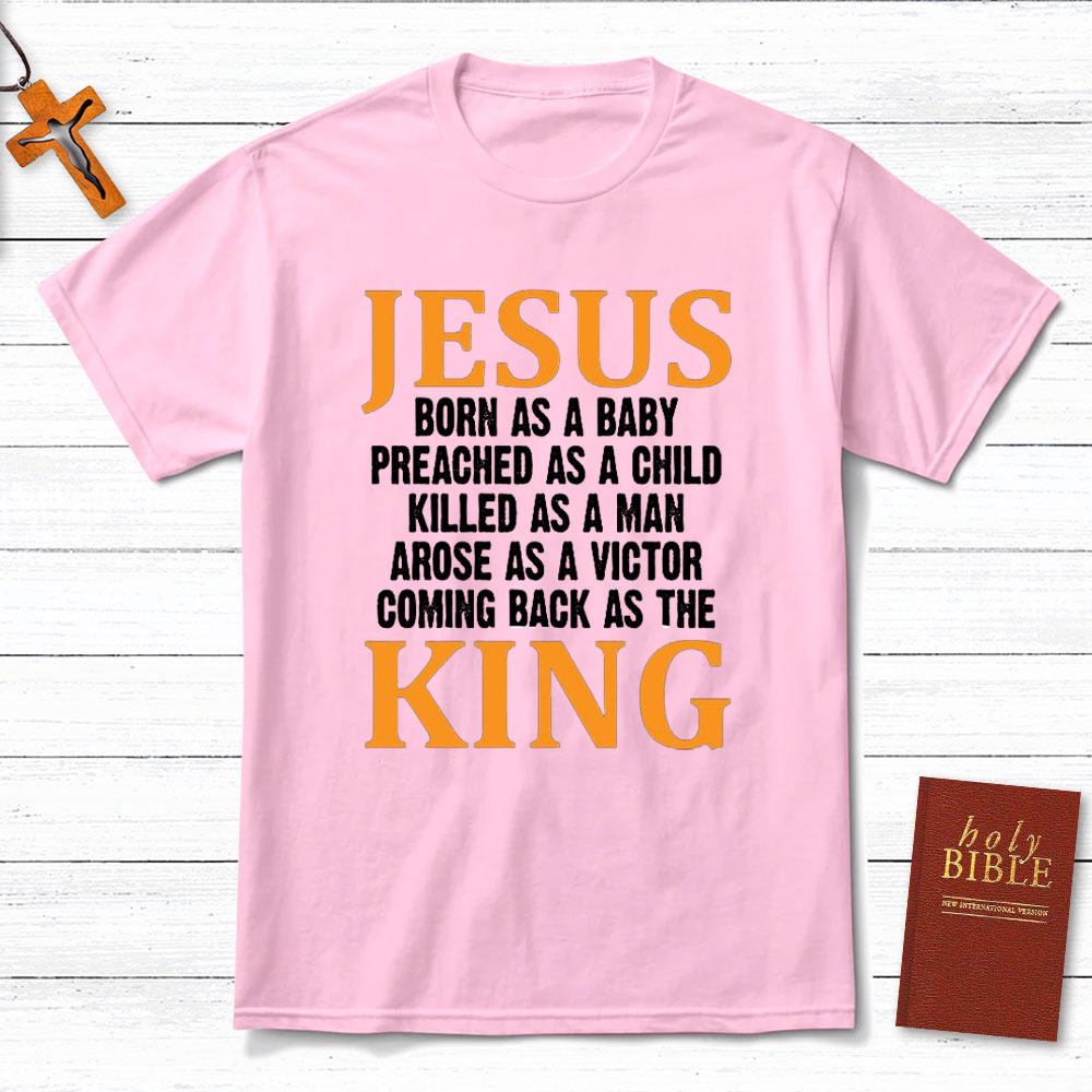 Jesus Born As A Baby Christian T-Shirt