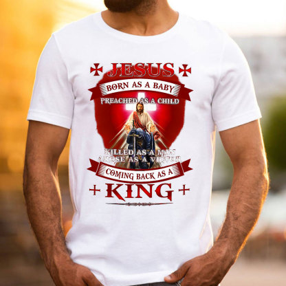 Jesus Born As A Baby Christian T-Shirt