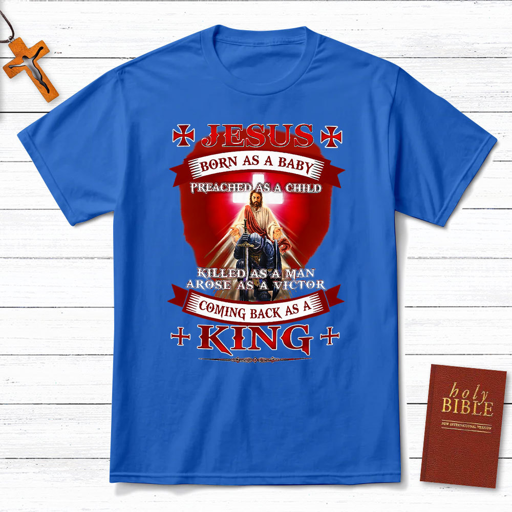 Jesus Born As A Baby Christian T-Shirt