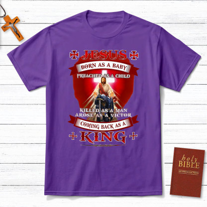 Jesus Born As A Baby Christian T-Shirt