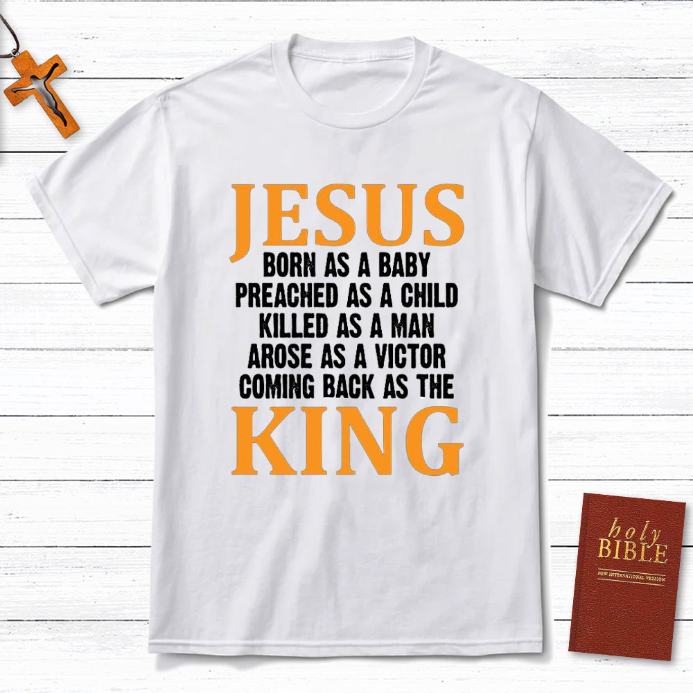 Jesus Born As A Baby Christian T-Shirt