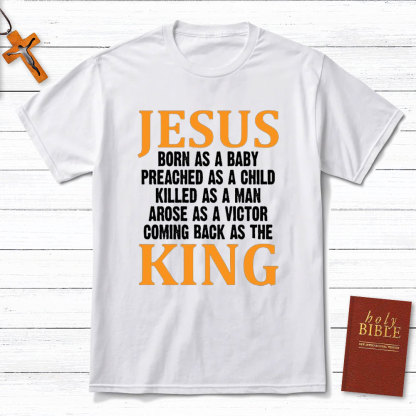 Jesus Born As A Baby Christian T-Shirt