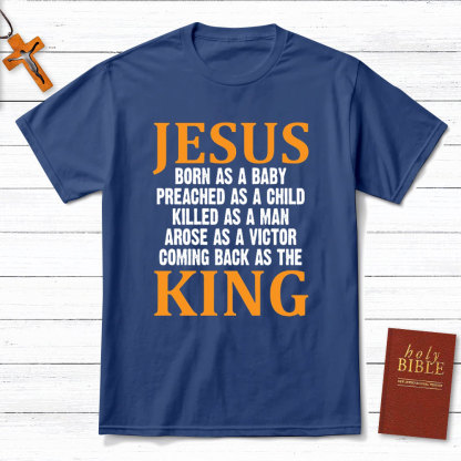 Jesus Born As A Baby Christian T-Shirt