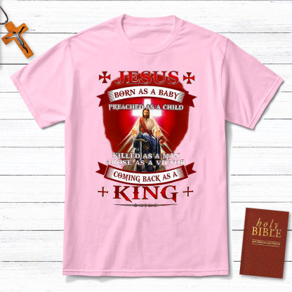 Jesus Born As A Baby Christian T-Shirt
