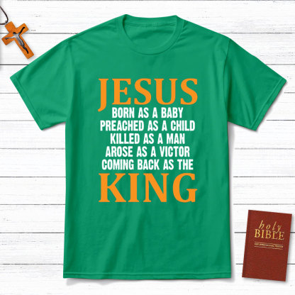 Jesus Born As A Baby Christian T-Shirt