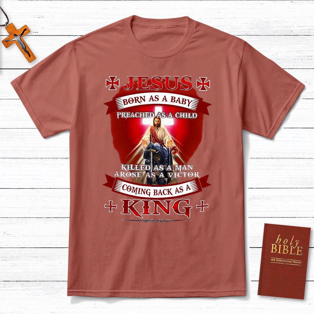 Jesus Born As A Baby Christian T-Shirt