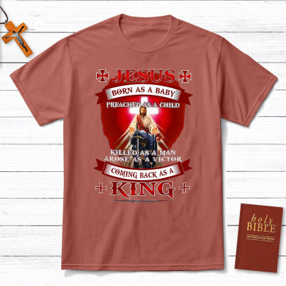 Jesus Born As A Baby Christian T-Shirt