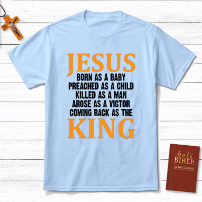 Jesus Born As A Baby Christian T-Shirt