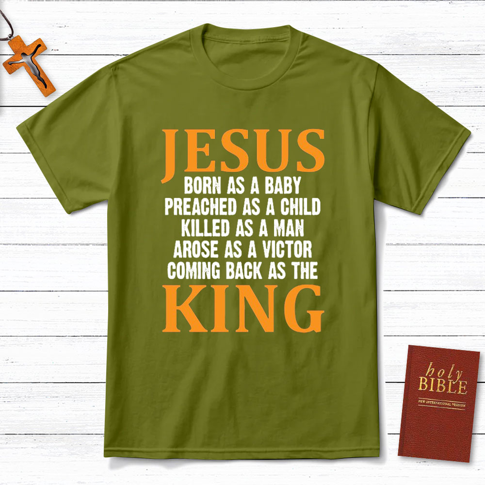Jesus Born As A Baby Christian T-Shirt