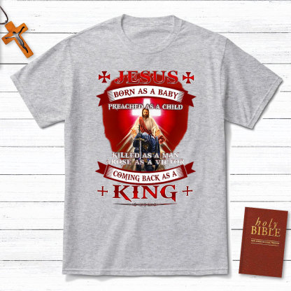 Jesus Born As A Baby Christian T-Shirt