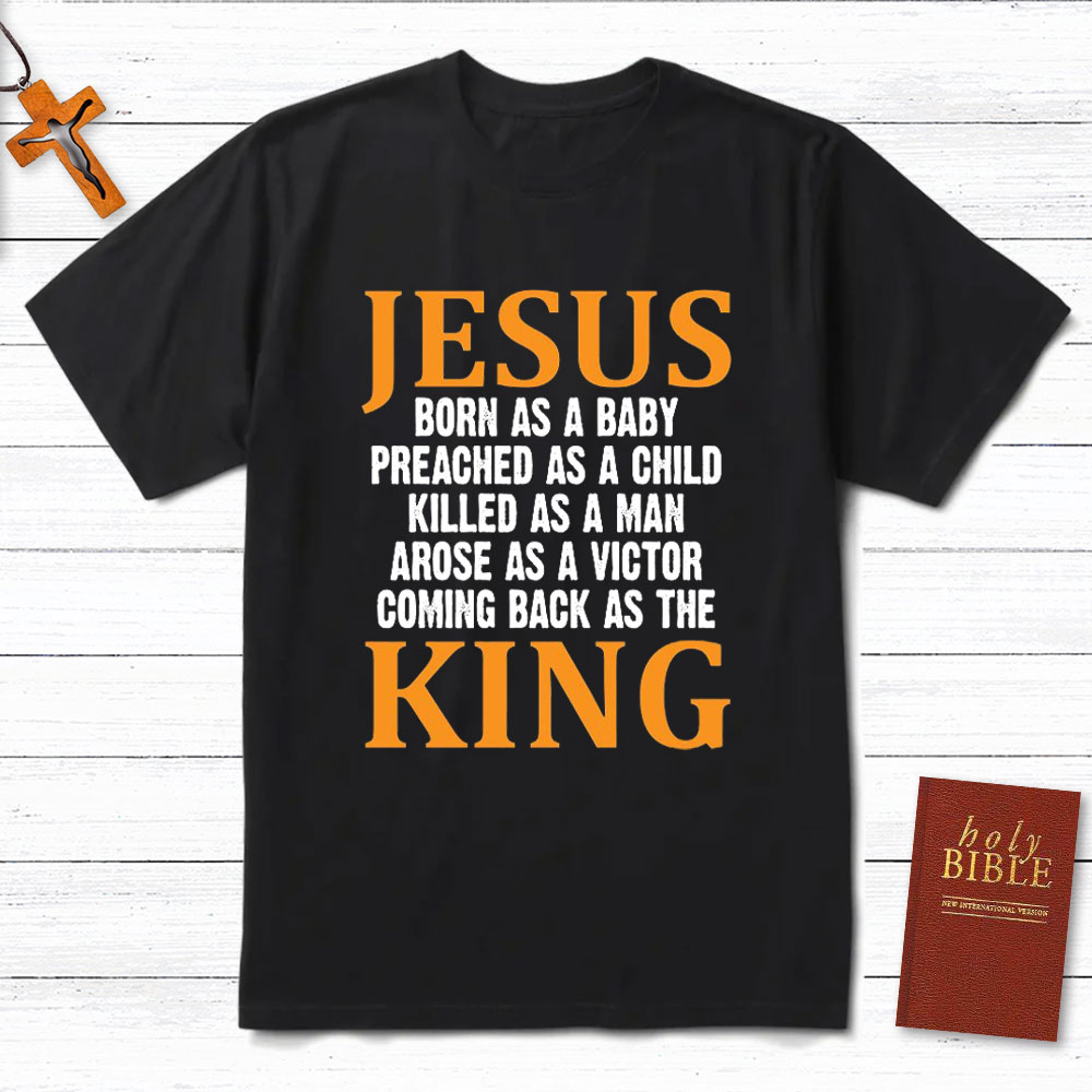 Jesus Born As A Baby Christian T-Shirt