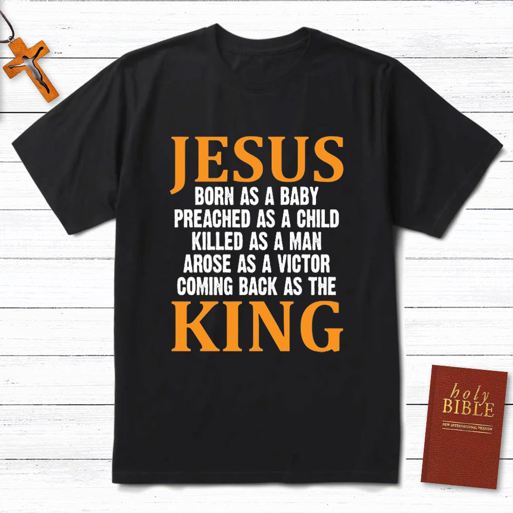 Jesus Born As A Baby Christian T-Shirt