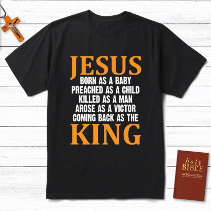 Jesus Born As A Baby Christian T-Shirt