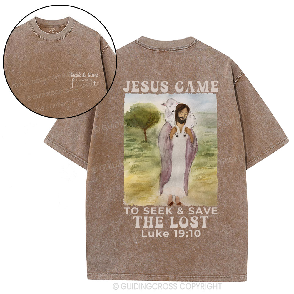 New-Sample Christian Washed T-Shirt Sale - GuidingCross