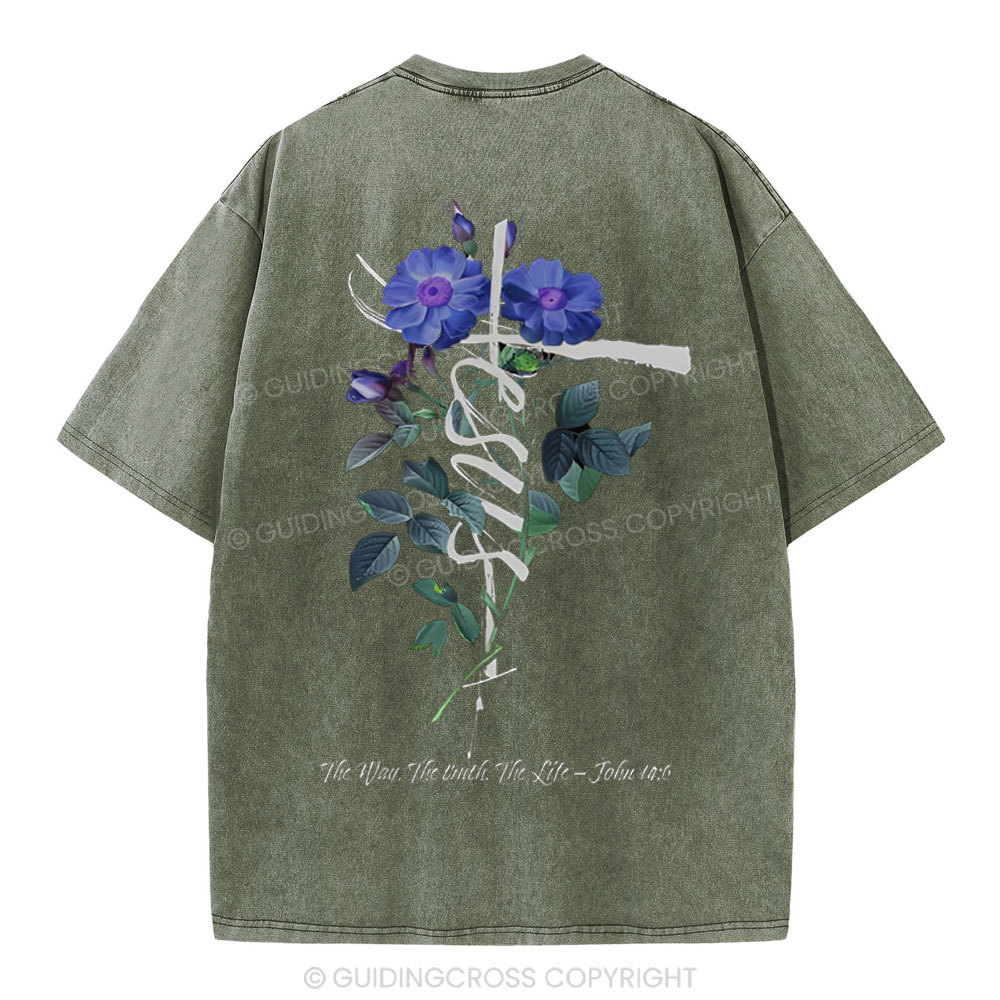 Jesus Chirstian Washed T-Shirt