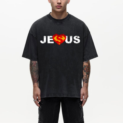Jesus Chrisrtian Washed T-Shirt