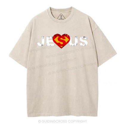 Jesus Chrisrtian Washed T-Shirt